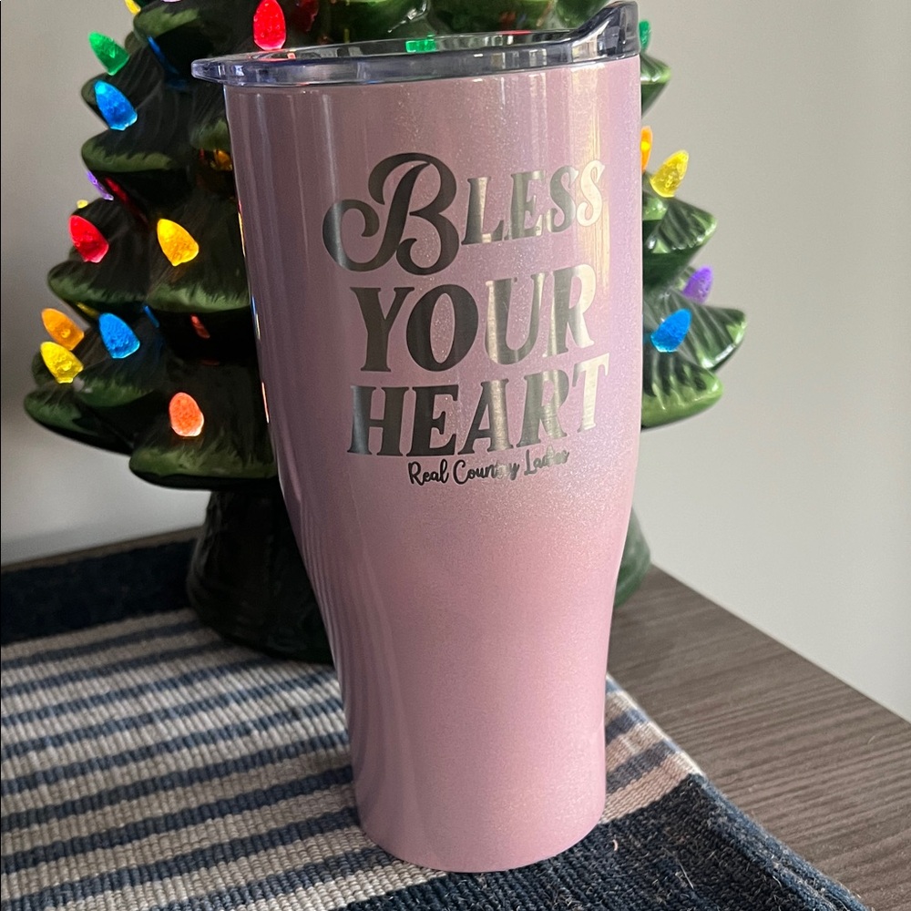 Bless Your Heart 27 ounce Insulated Cup new